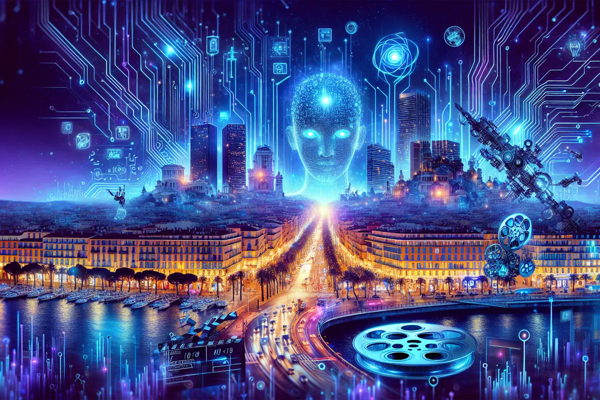 Table ronde du Waiff à Nice sur les usages de l’intelligence artificielle dans la création cinématographique.