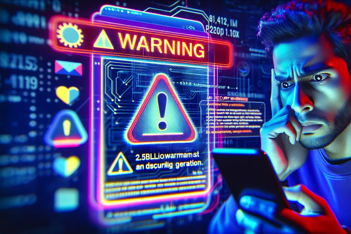 Une personne vérifie une alerte de sécurité sur son ordinateur et les paramètres de son compte sur son téléphone.