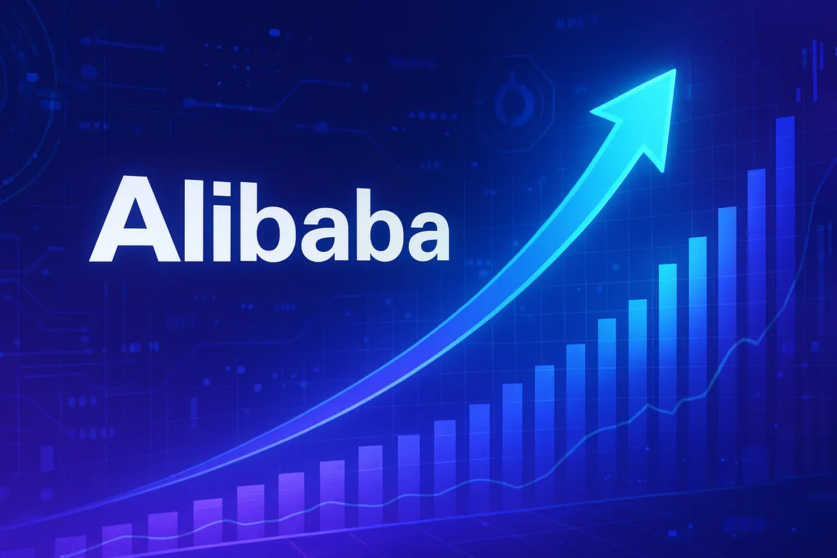Serveurs de cloud et colis e-commerce illustrant les activités et investissements d’Alibaba