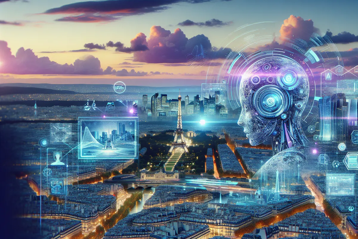 Une personne utilise un assistant vocal connecté pour organiser une sortie familiale depuis son salon.
