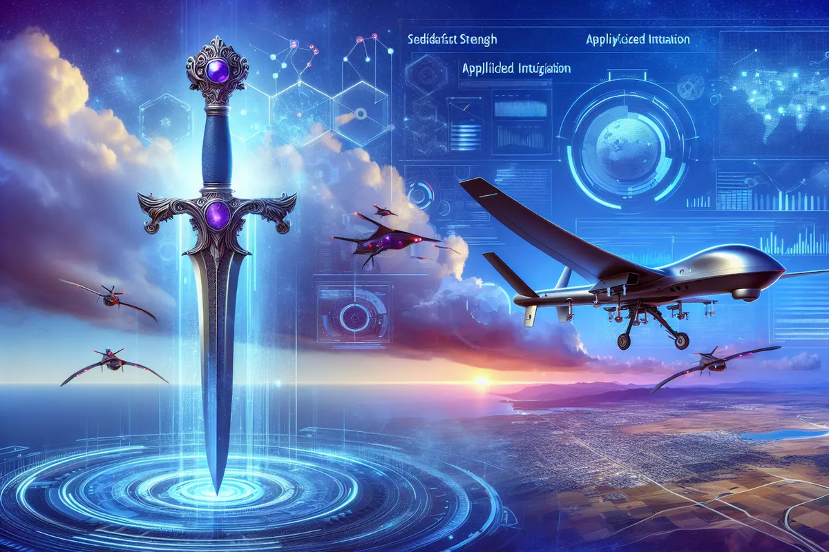 Des ingénieurs supervisent des drones autonomes et des systèmes de surveillance dans un centre d’opérations.