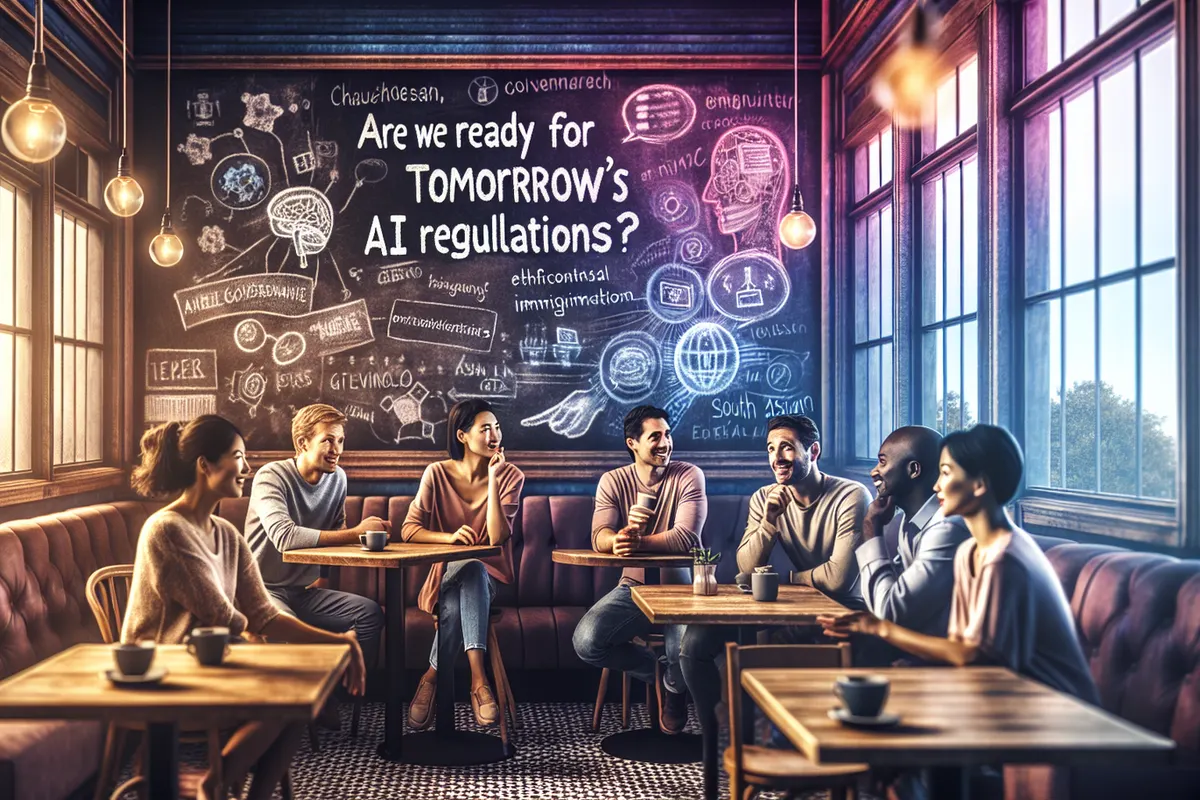 Une équipe examine une cartographie des risques et des données pour encadrer ses outils d’intelligence artificielle.