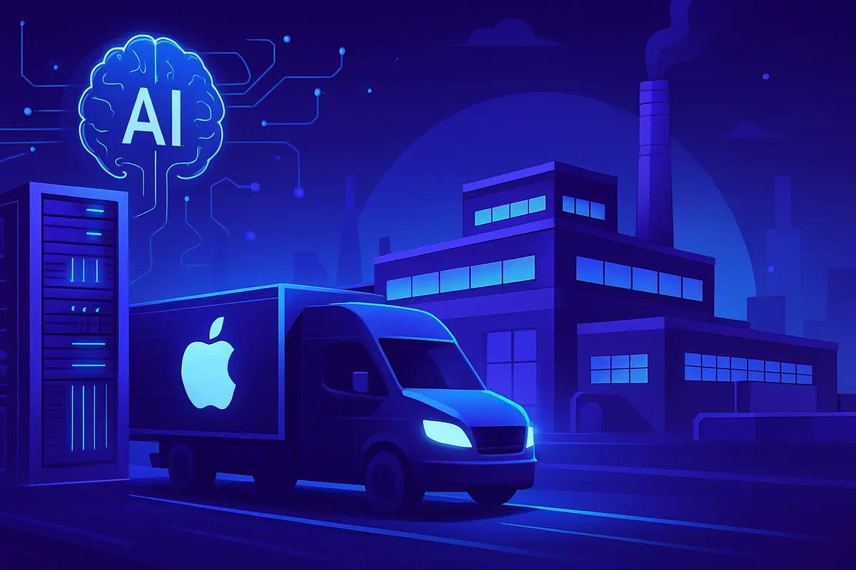 Techniciens assemblant et contrôlant des serveurs d’intelligence artificielle dans une usine de Houston.