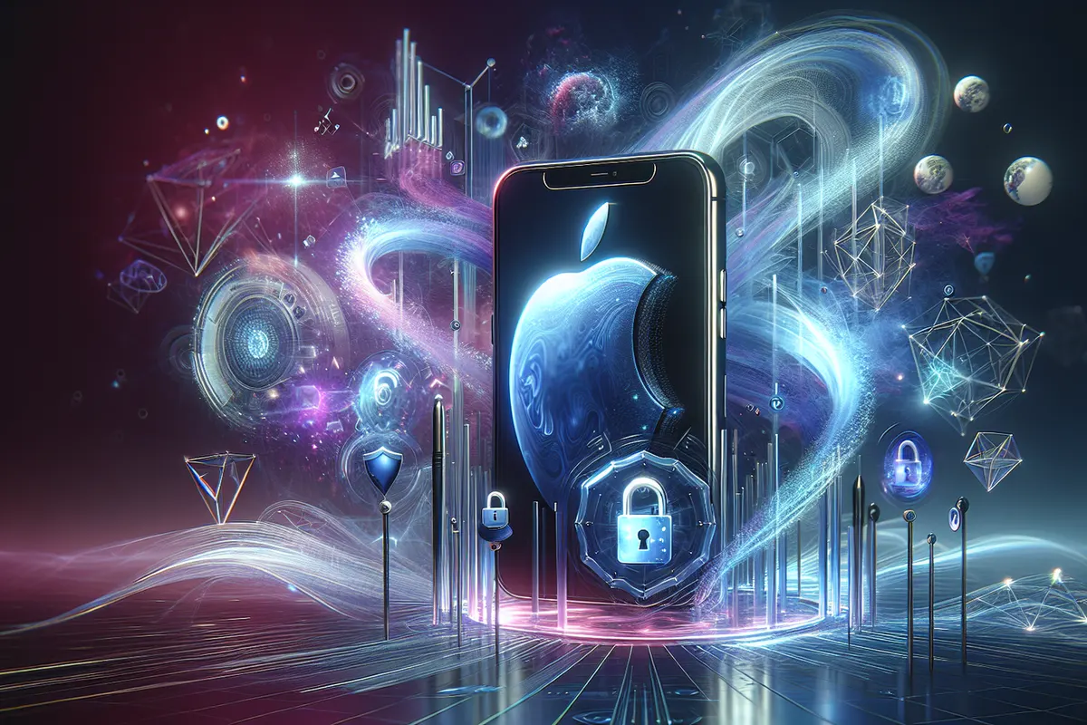 Un ordinateur et un smartphone analysent localement des e-mails fictifs sans exposer de messages personnels.