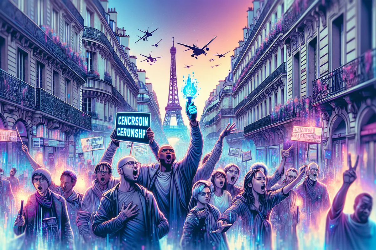 Des responsables internationaux débattent de régulation et de liberté d’expression lors d’un sommet sur l’IA à Paris.