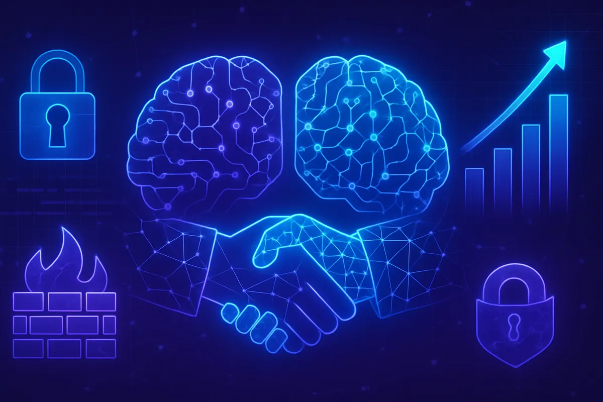 Des analystes relient des outils de cybersécurité, de sauvegarde et d’intelligence artificielle dans un centre de supervision.