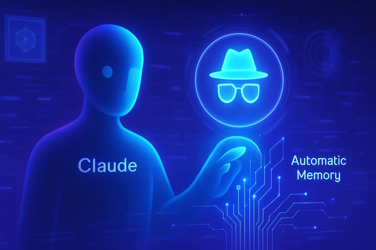 Un professionnel choisit entre une conversation éphémère et un espace de projet avec mémoire dans un assistant IA.