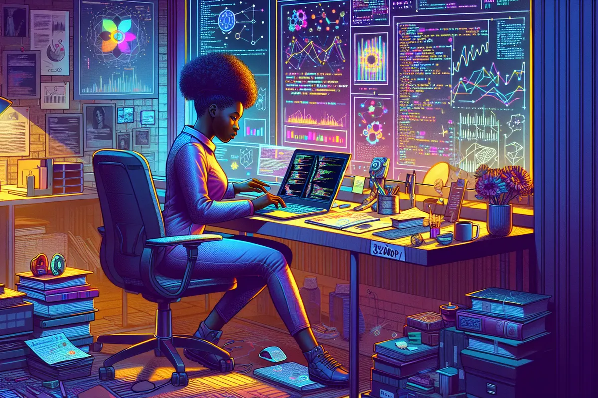 Une équipe mêlant data scientist et analyste métier construit un workflow d’analyse de données.