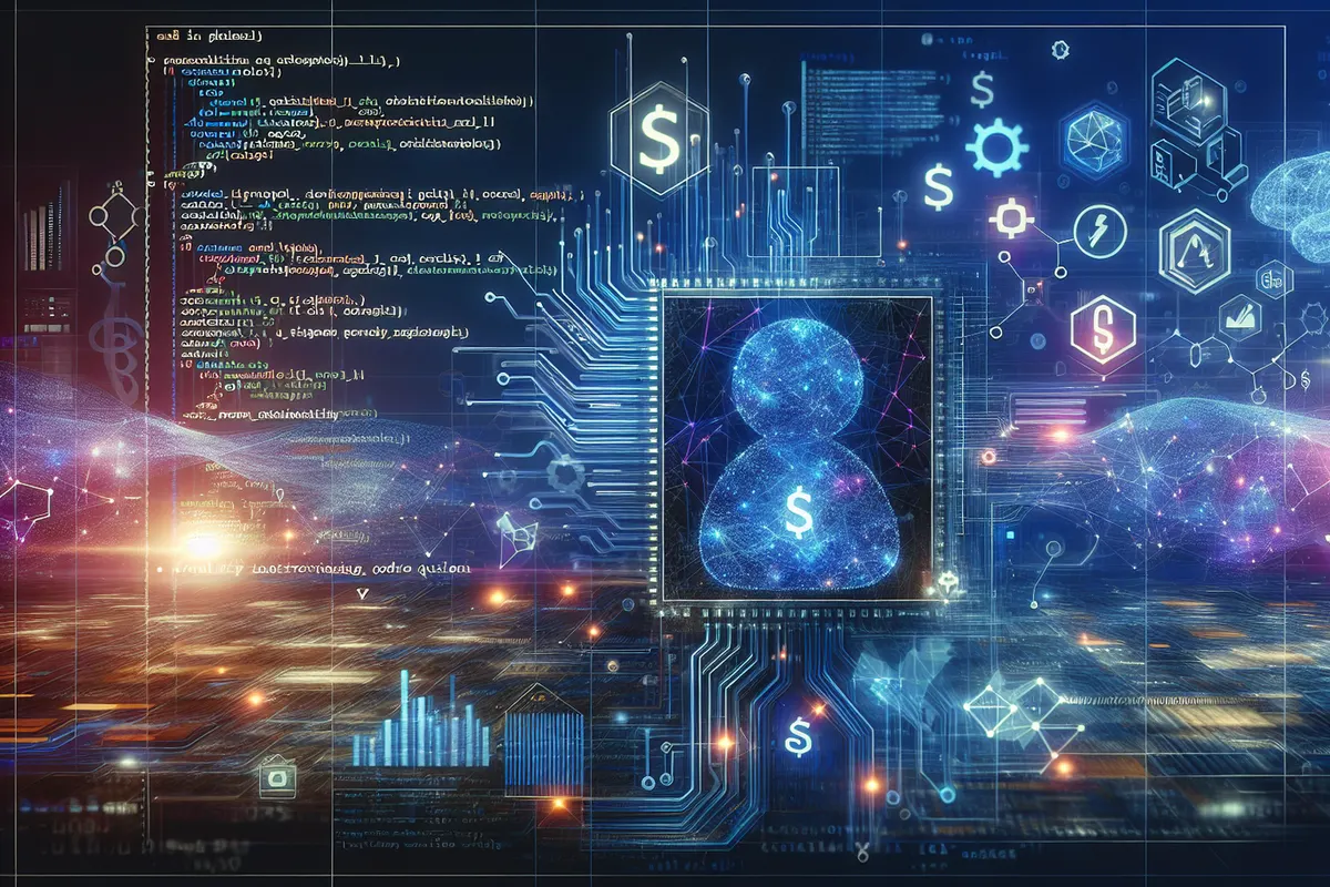 Une équipe de développeurs analyse du code et des tests automatisés avec l’aide d’un assistant IA.