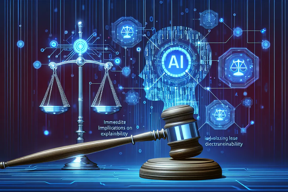 Une juriste vérifie un dossier et le raisonnement transparent d’un outil d’intelligence artificielle.