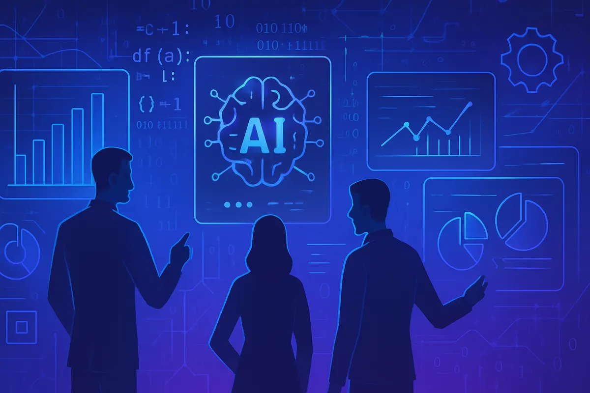 Une équipe examine les données, les décisions et les journaux d’audit d’un système d’intelligence artificielle.