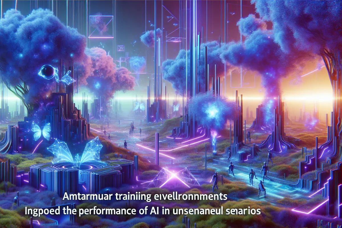 Un robot apprend dans un parcours contrôlé avant d’être confronté à des obstacles imprévisibles.