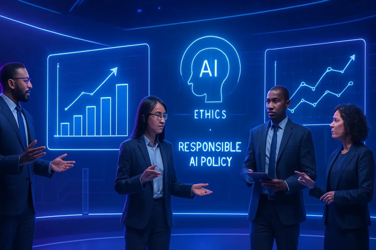 Des experts et des élus étudient des rapports d’évaluation pour encadrer l’intelligence artificielle.