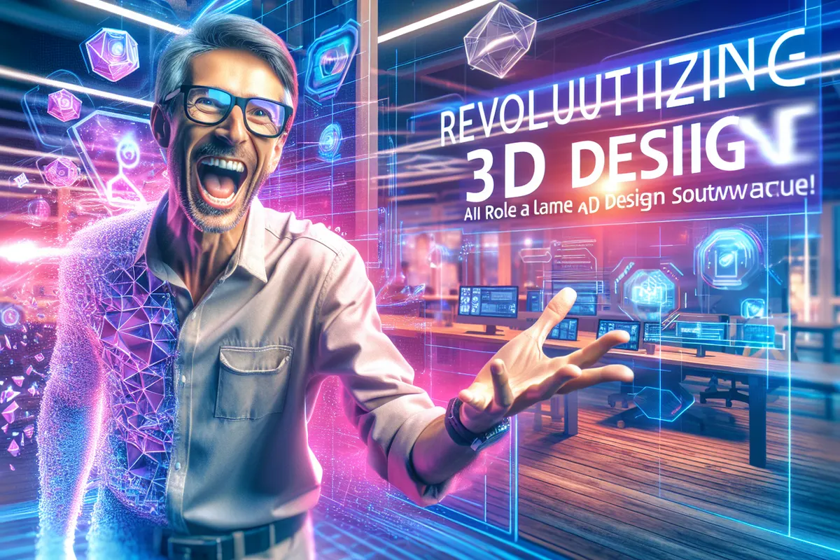 Créatrice utilisant des outils d’IA pour transformer une image 2D en scène 3D et ajuster une vidéo.