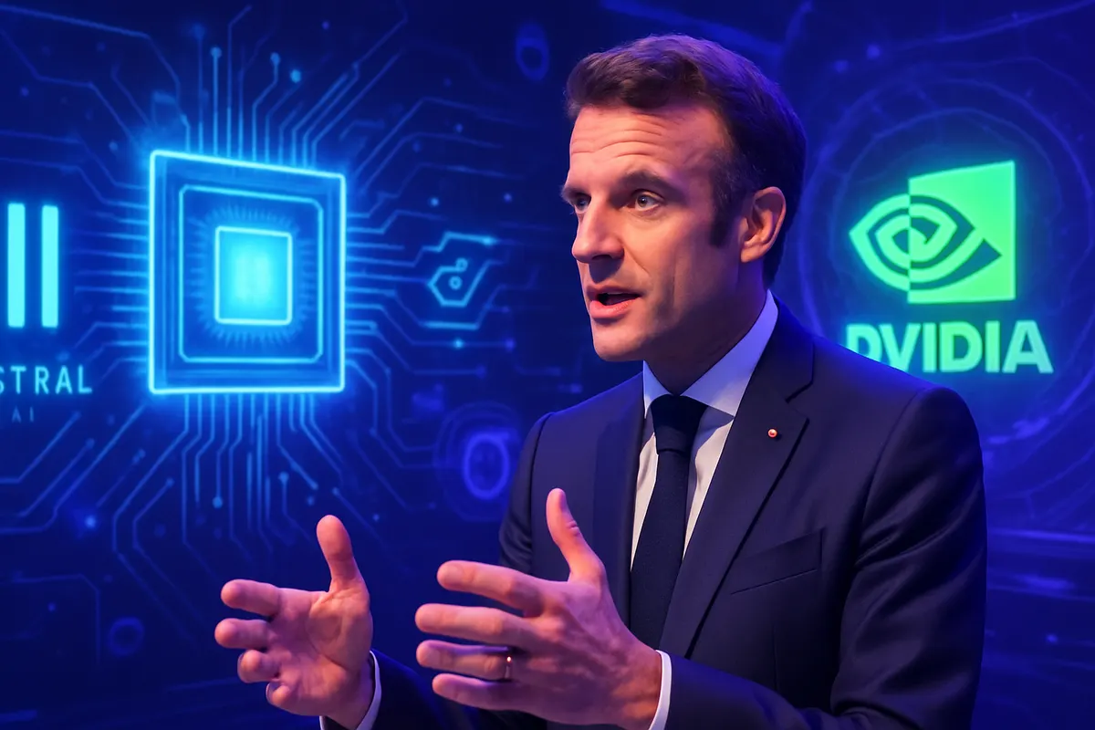 Des ingénieurs devant des serveurs de calcul dédiés à l’intelligence artificielle dans un centre de données.