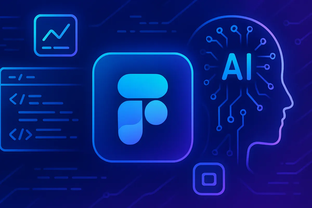 Un designer utilise un assistant IA pour transformer une idée d’application en prototype sur ordinateur.