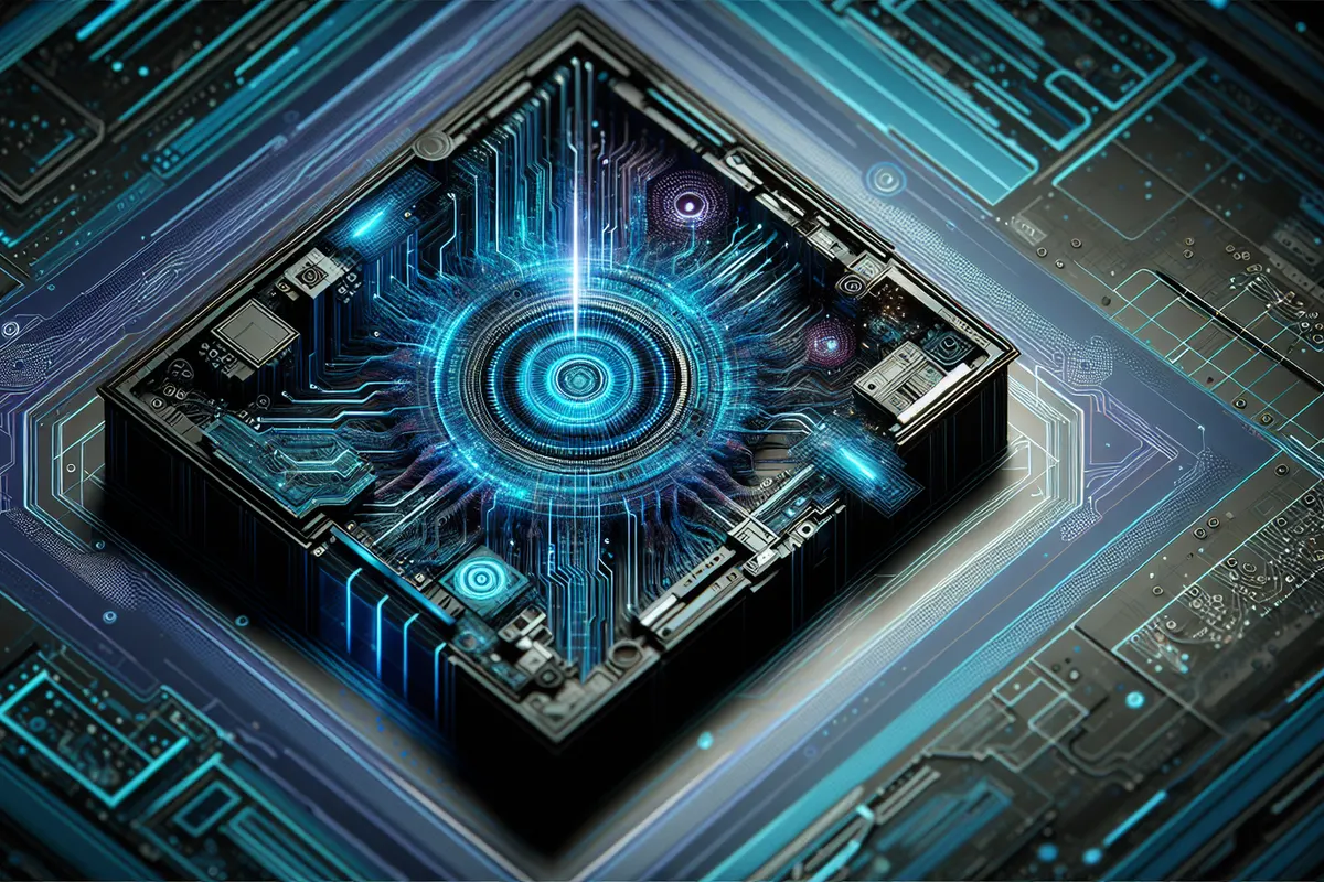 Un développeur analyse des documents et du code avec un assistant d’intelligence artificielle avancé.