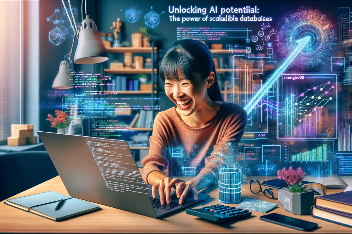 Développeur analysant des données documentaires et vectorielles pour une application d’intelligence artificielle.