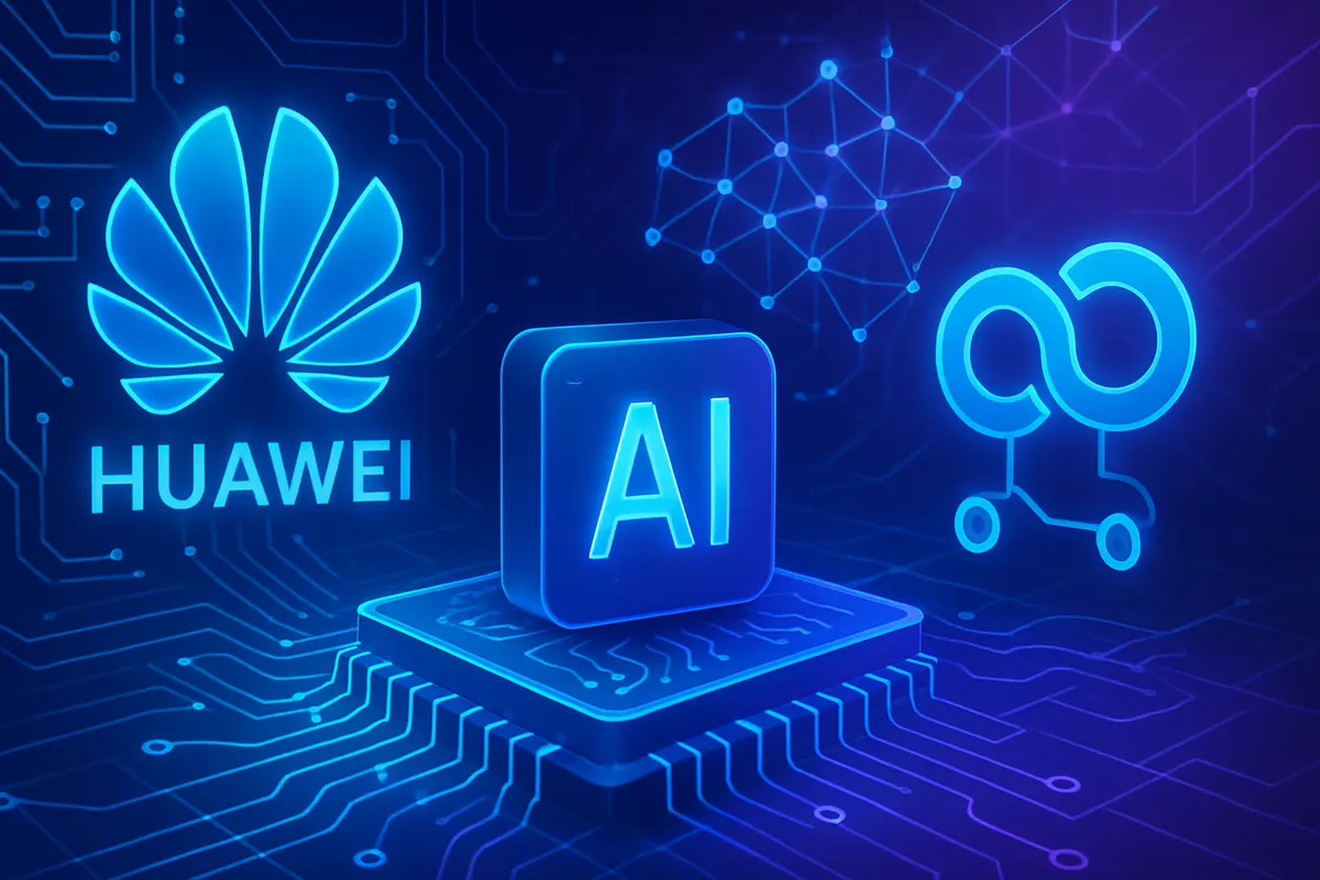 Des ingénieurs examinent des serveurs et des outils logiciels pour optimiser une infrastructure d’IA ouverte.