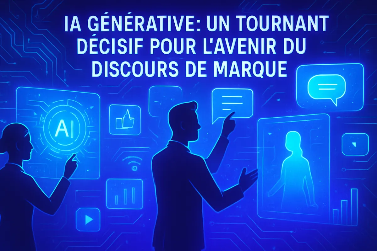 Une équipe marketing compare des brouillons générés par IA et construit une ligne éditoriale commune.