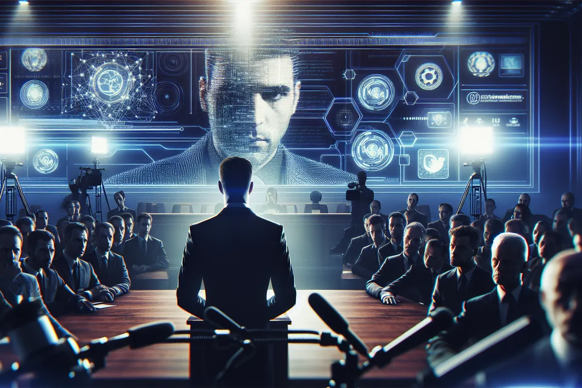 Documents juridiques et serveurs illustrant le procès entre Elon Musk, OpenAI et Microsoft.