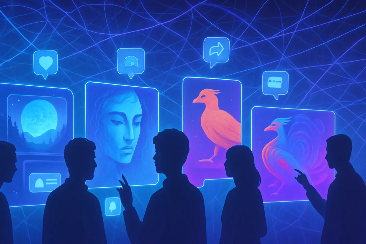 Créateur vidéo utilisant un générateur de musique par IA face à des réactions opposées sur les réseaux sociaux