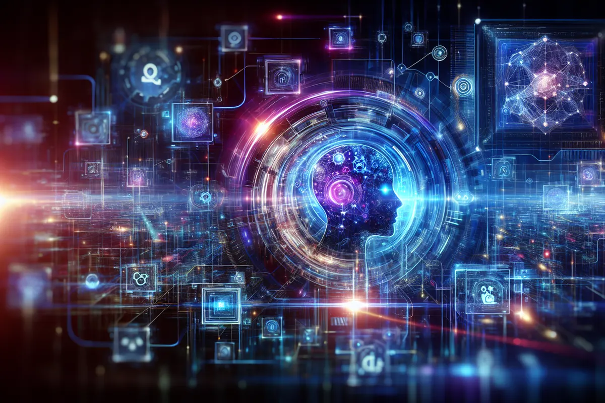 Analyste en cybersécurité consultant une cartographie des appareils, applications et alertes d’une entreprise.