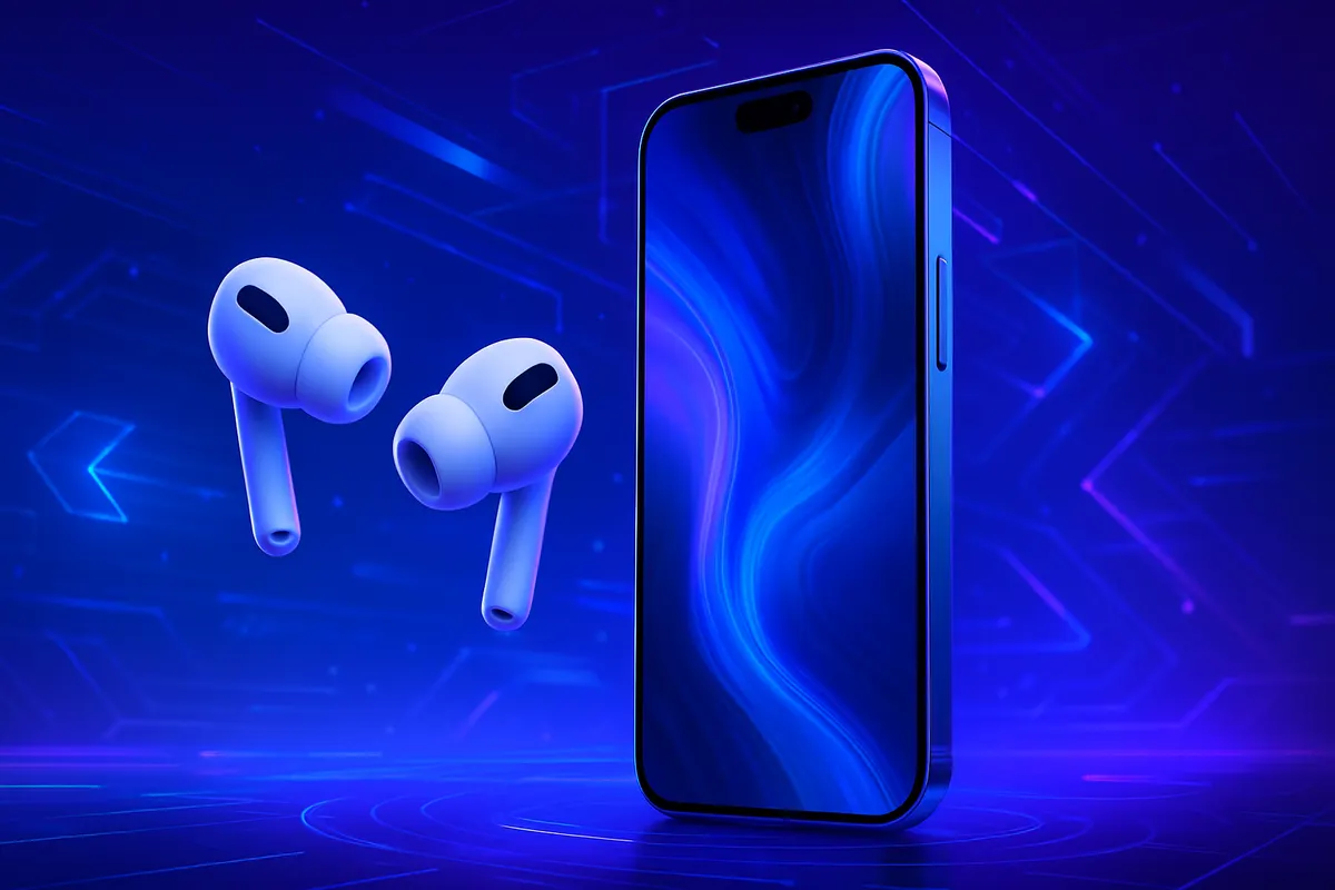 Smartphones, écouteurs sans fil et montres connectées présentés lors d’un événement technologique.