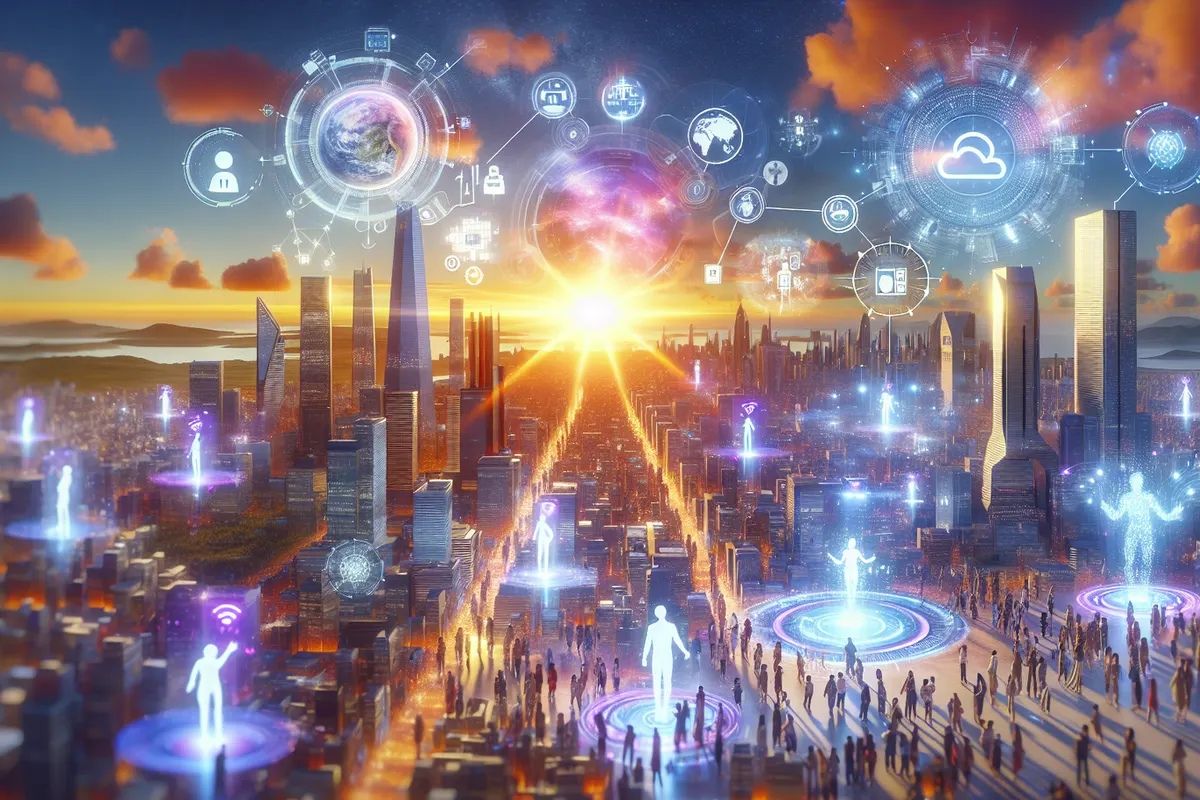 Une équipe en réunion supervise des flux de travail automatisés par un assistant d’intelligence artificielle.