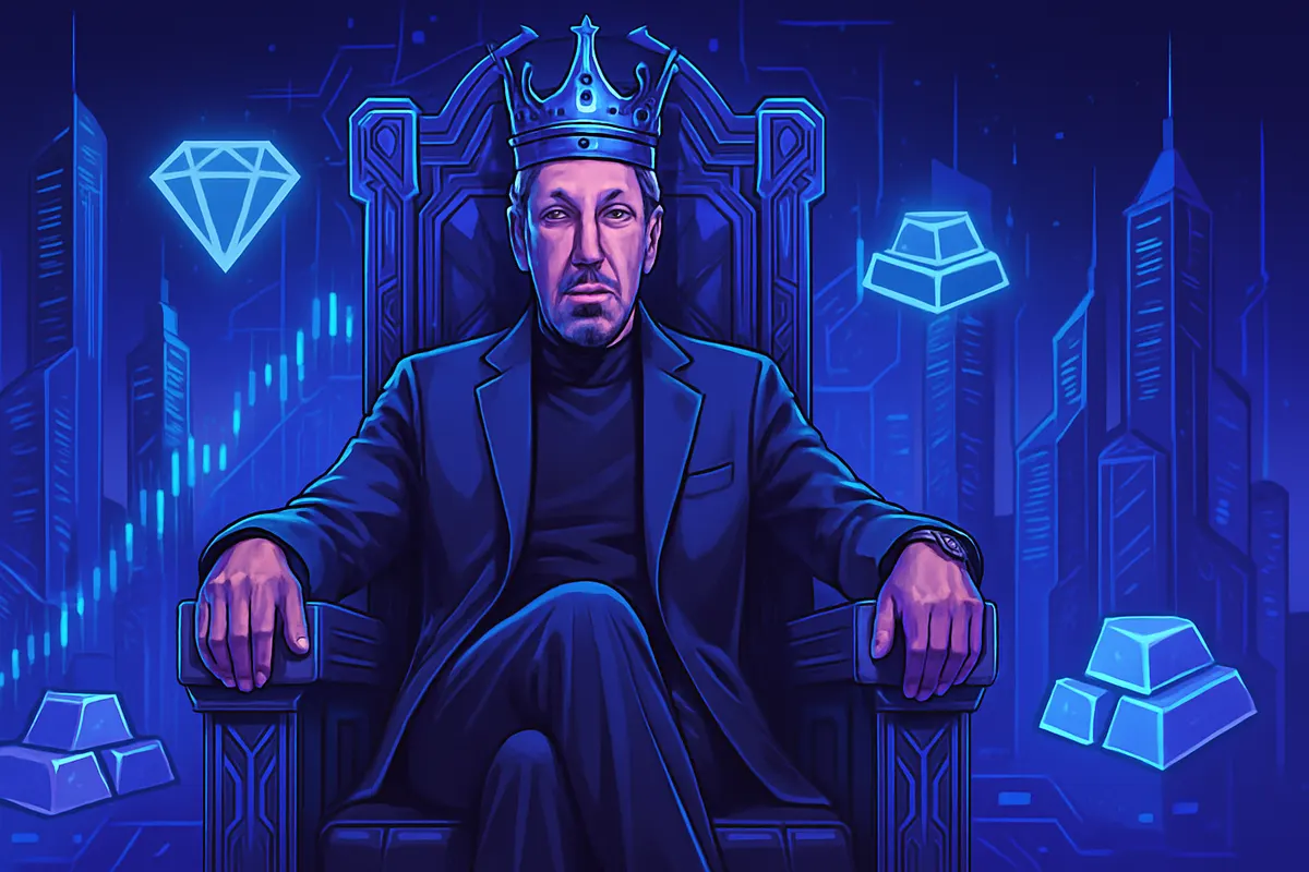 Des serveurs et des écrans de marché illustrant l’envolée boursière d’Oracle portée par l’intelligence artificielle.