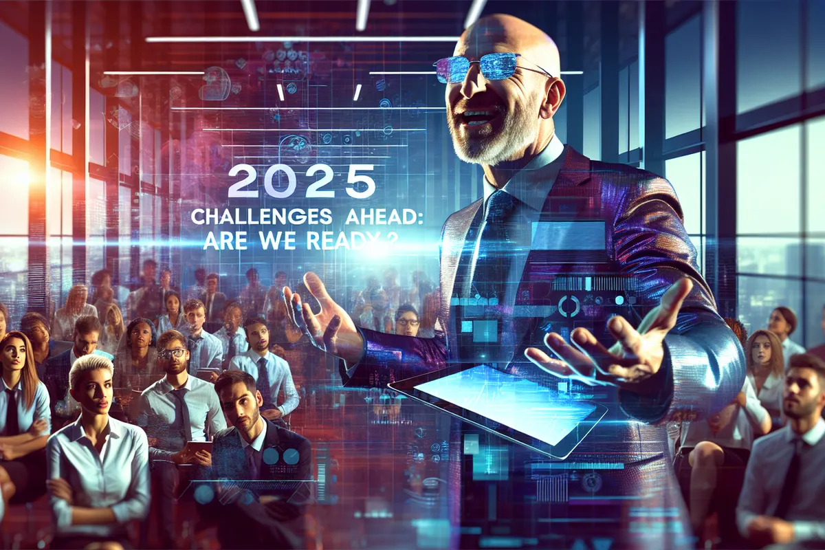 Des employés d’une entreprise technologique examinent des interfaces de recherche et d’intelligence artificielle.