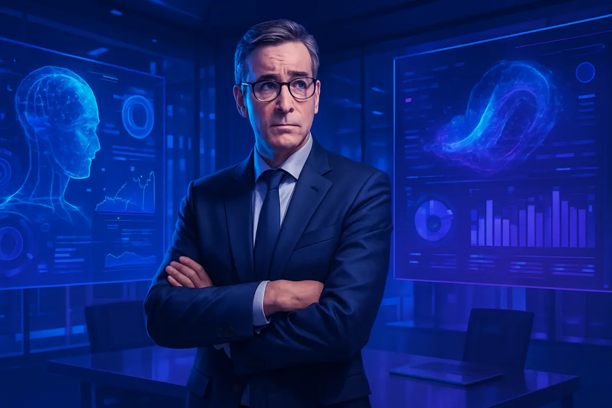 Une créatrice ajuste des scènes animées générées par IA sur une plateforme de récits interactifs.