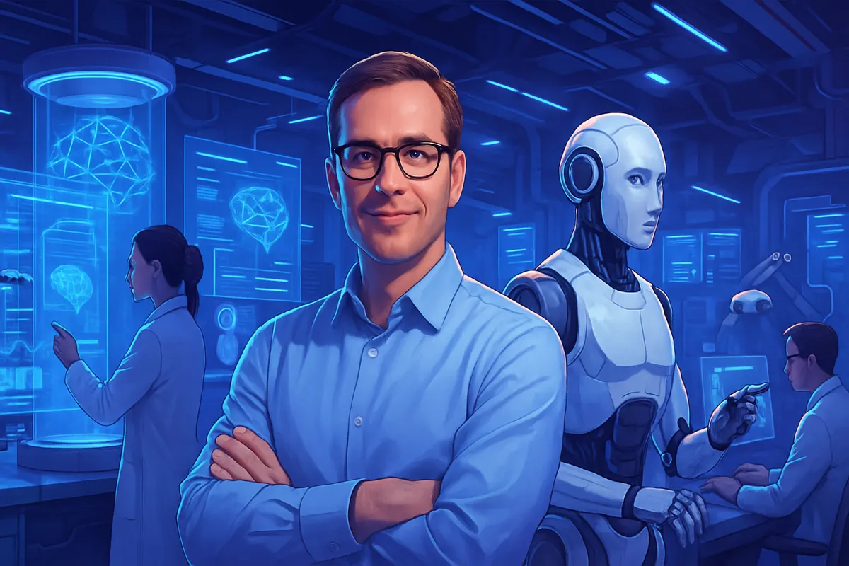 Des chercheurs analysent des modèles d’intelligence artificielle dans un laboratoire équipé de serveurs.