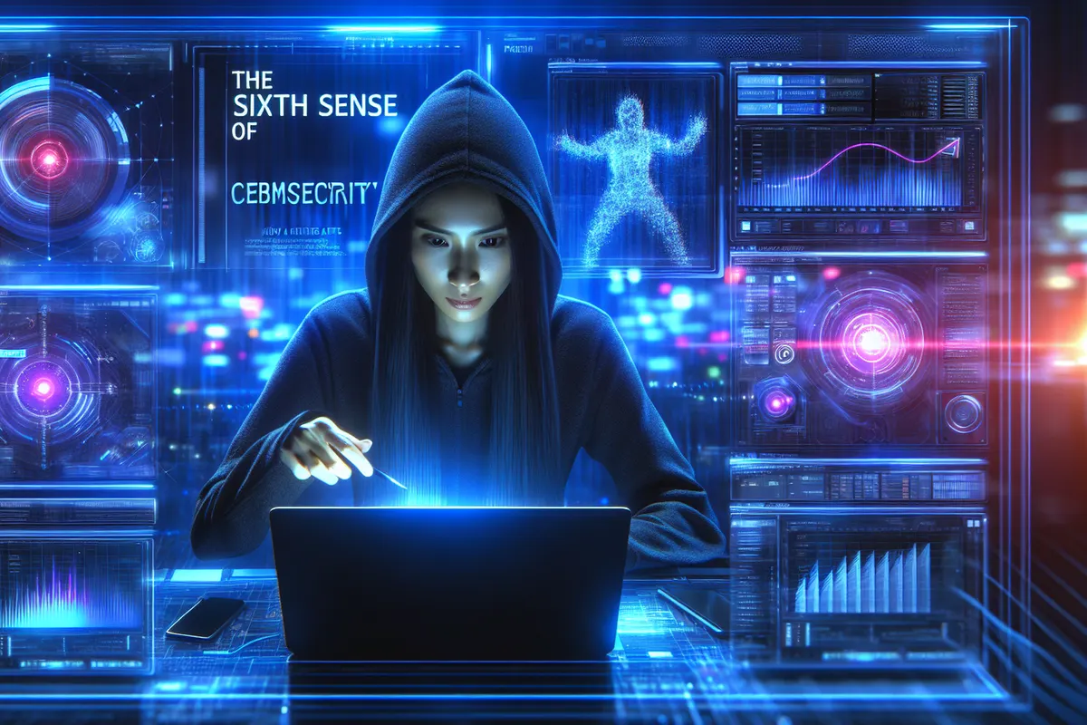 Analyste en cybersécurité examinant des anomalies dans les flux d’un réseau informatique surveillé par IA