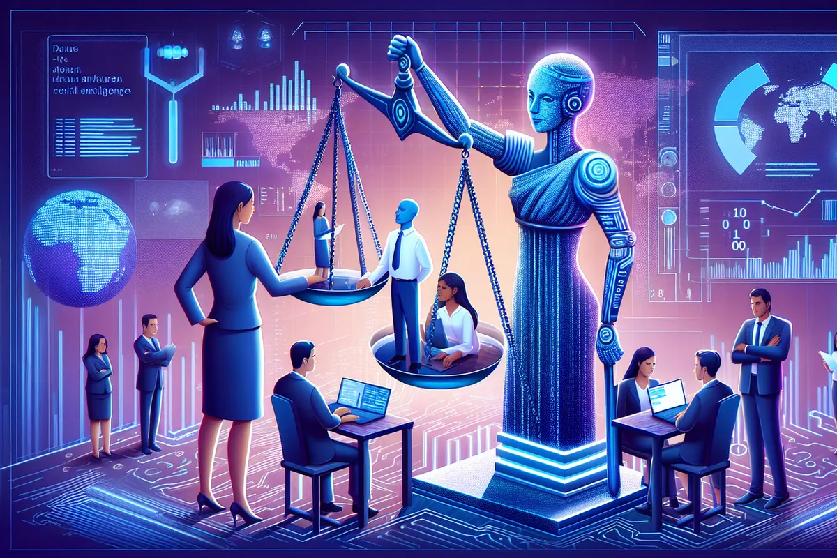 Une chercheuse et une élève découvrent des outils d’intelligence artificielle dans un espace de formation.