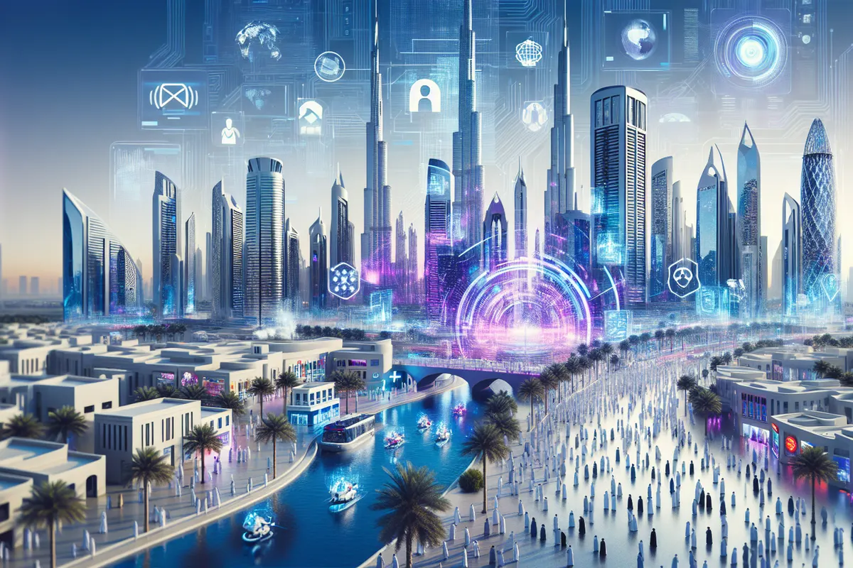 Des responsables examinent des projets de loi avec des interfaces d’intelligence artificielle dans une salle institutionnelle.