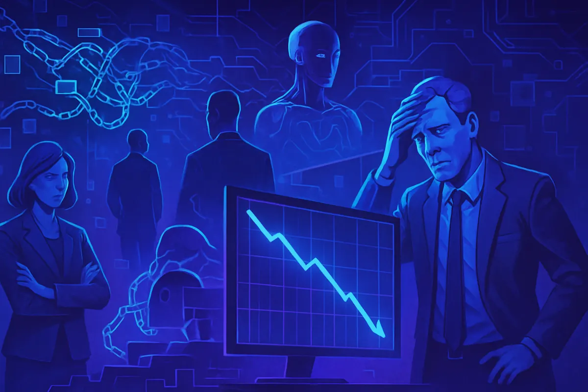 Une équipe en réunion analyse l’intégration d’un outil d’intelligence artificielle dans ses processus de travail.