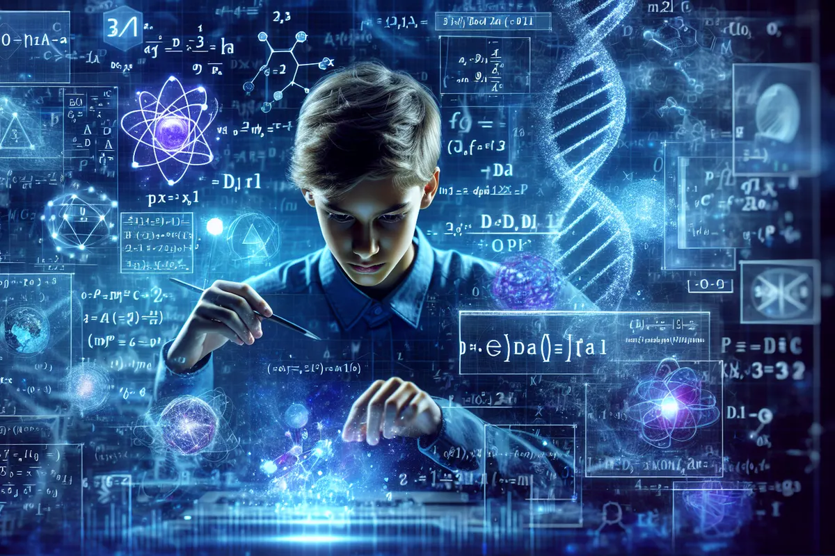 Un chercheur utilise un assistant d’IA pour explorer des problèmes de mathématiques et de programmation en laboratoire.
