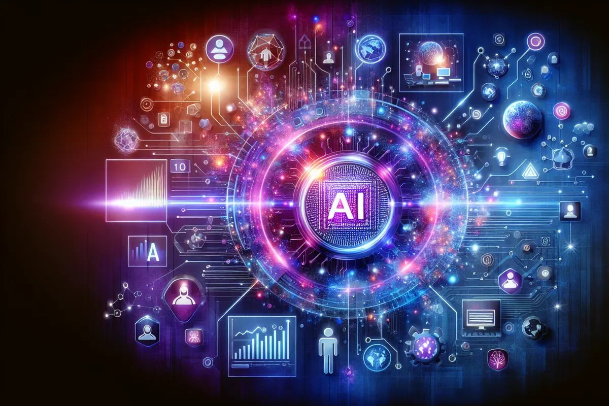 Une équipe marketing analyse des données de campagne et des recommandations d’intelligence artificielle.