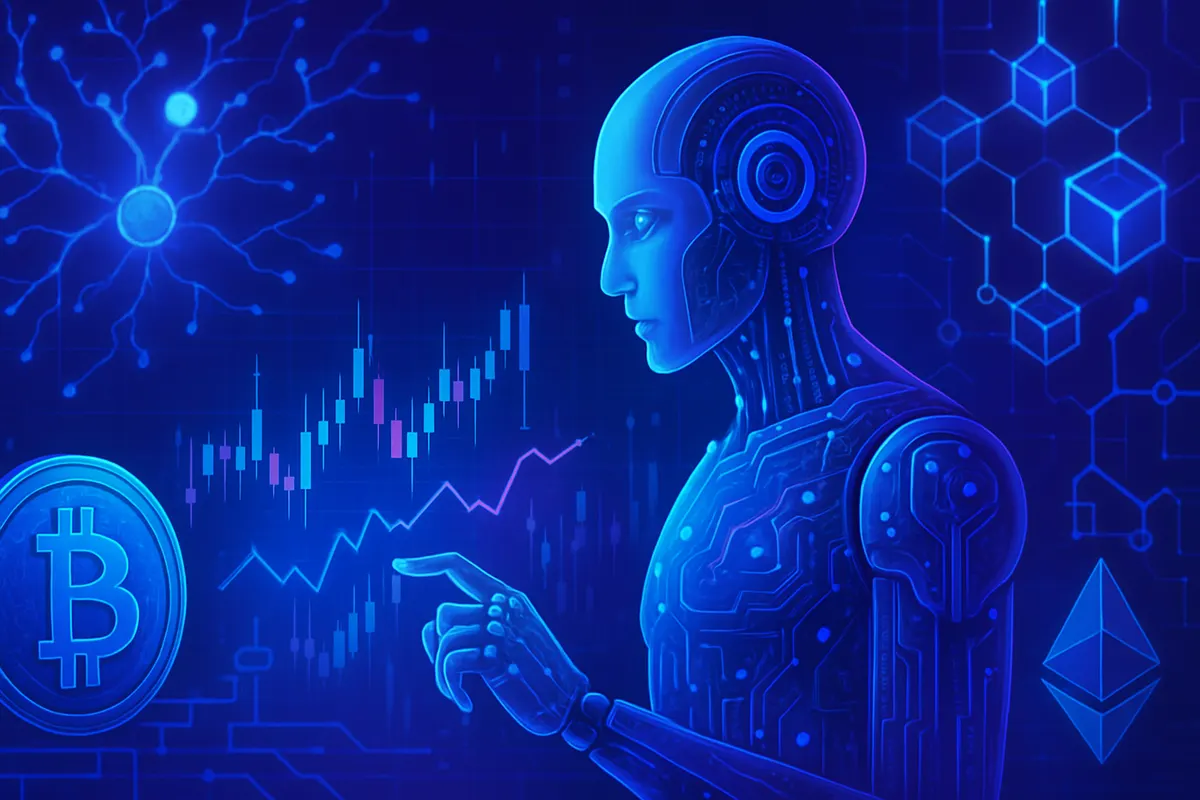 Un analyste surveille des transactions de cryptomonnaies détectées comme suspectes par une IA.
