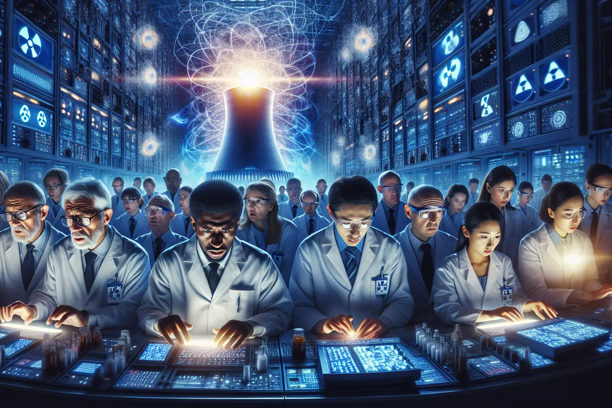 Des chercheurs examinent des données médicales, scientifiques et énergétiques lors d’un débat sur l’IA.