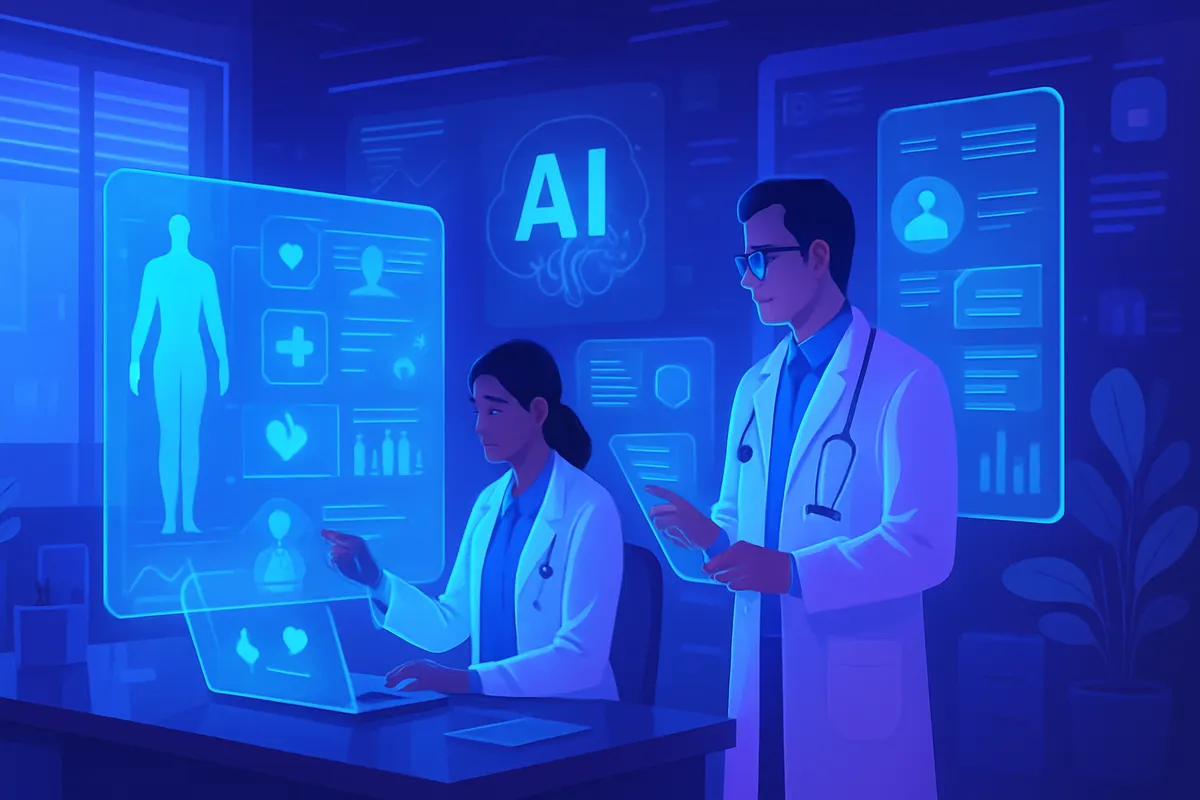 Une consultation de médecine du travail autour de l’adaptation d’un salarié aux outils d’intelligence artificielle.