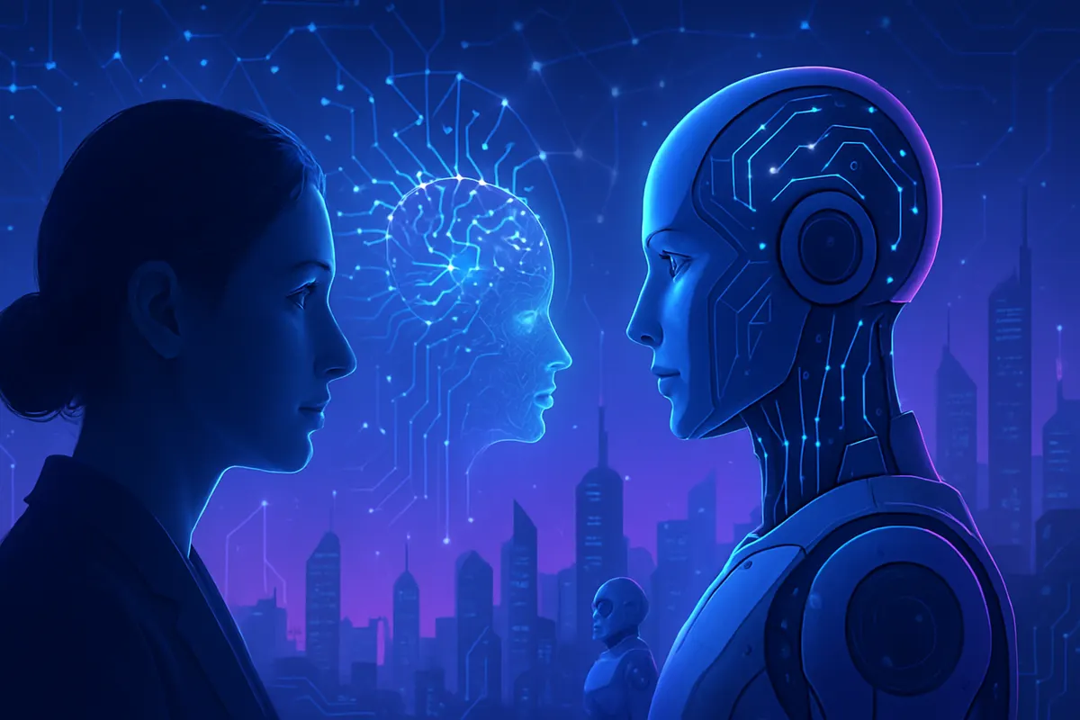 Des salariés suivent une formation pratique pour vérifier et utiliser un assistant d’intelligence artificielle au travail.