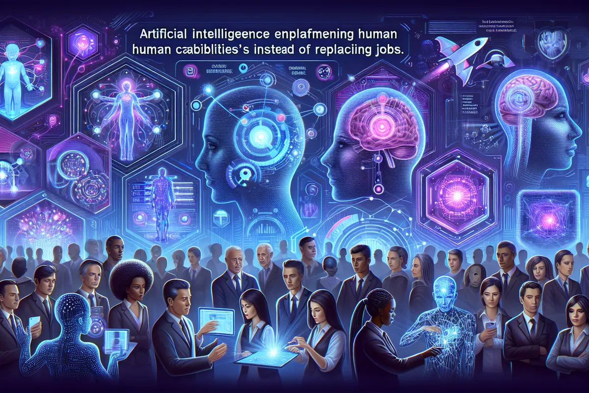 Des salariés analysent des documents et des données avec l’aide d’un assistant d’intelligence artificielle.