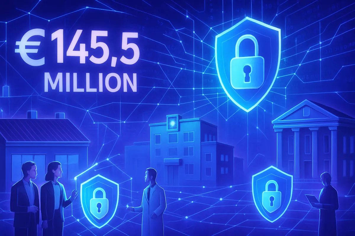 Des professionnels d’une PME, d’un hôpital et d’une administration coordonnent leur cybersécurité.