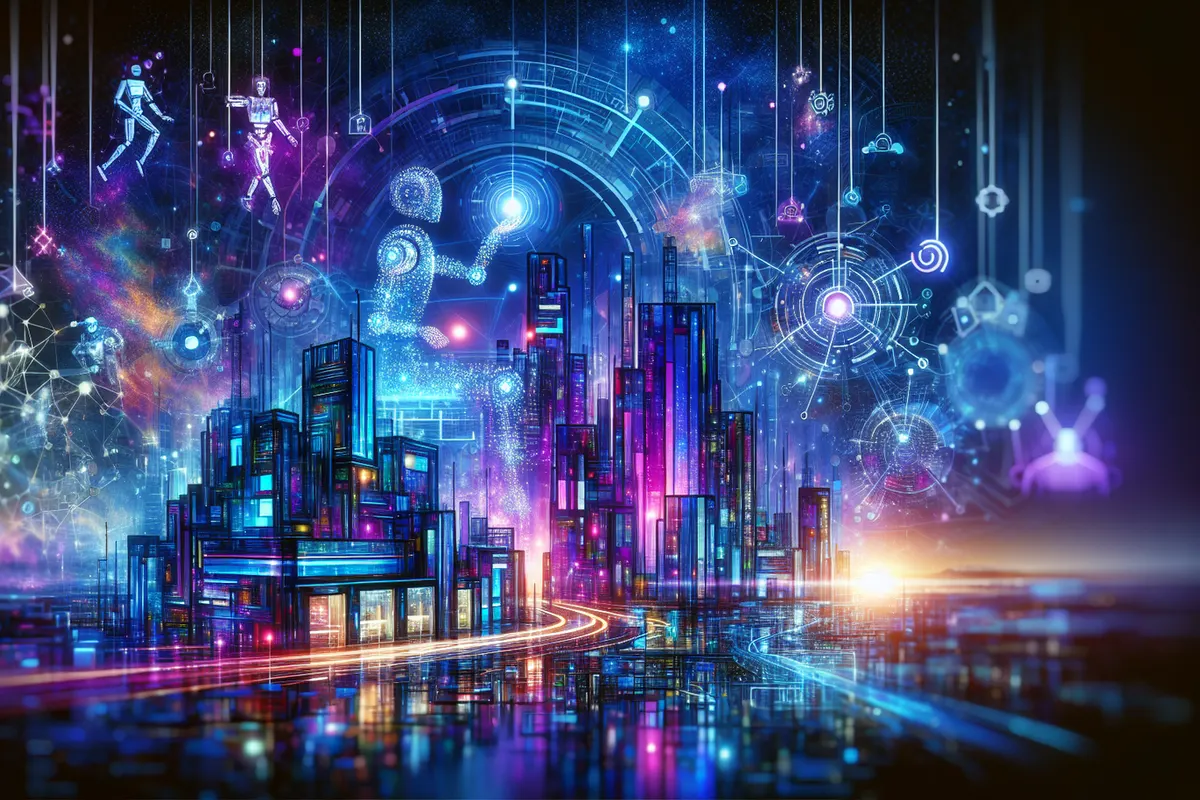 Des chercheurs et entrepreneurs travaillent dans un centre européen de calcul dédié à l’intelligence artificielle.