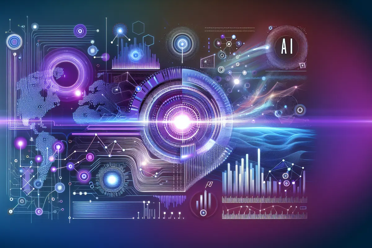 Une ingénieure analyse un long document et plusieurs images avec une intelligence artificielle multimodale.