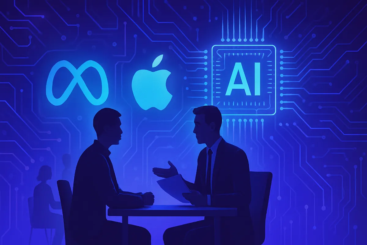 Un ingénieur rejoint une équipe de recherche en intelligence artificielle dans un laboratoire technologique.
