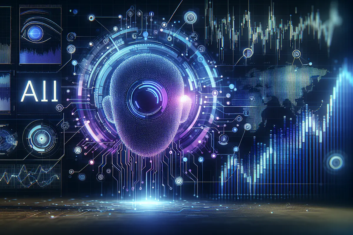 Centre de données équipé de serveurs de calcul IA, illustrant l’enjeu boursier autour de Nvidia.