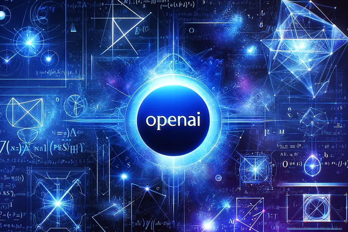 Des chercheurs analysent un problème logique, tandis qu’une salle de conseil symbolise la crise d’OpenAI.